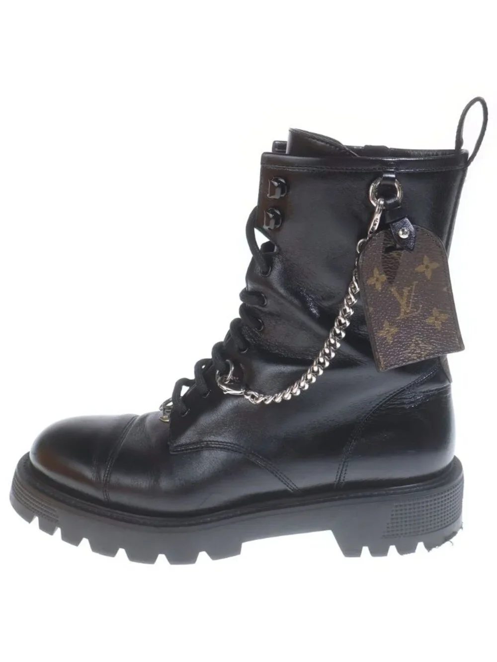 Louis Vuitton Monogram District Boots Black